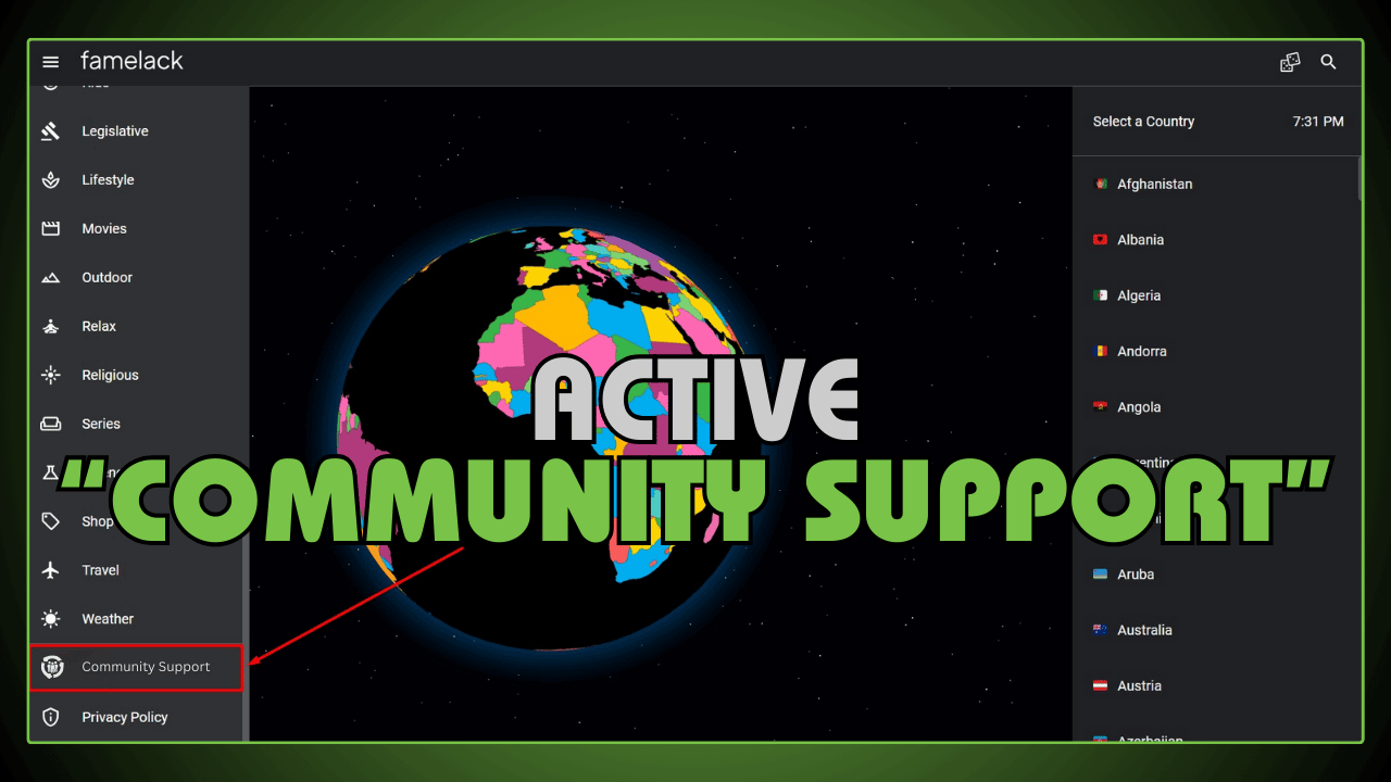 Active Community Support
