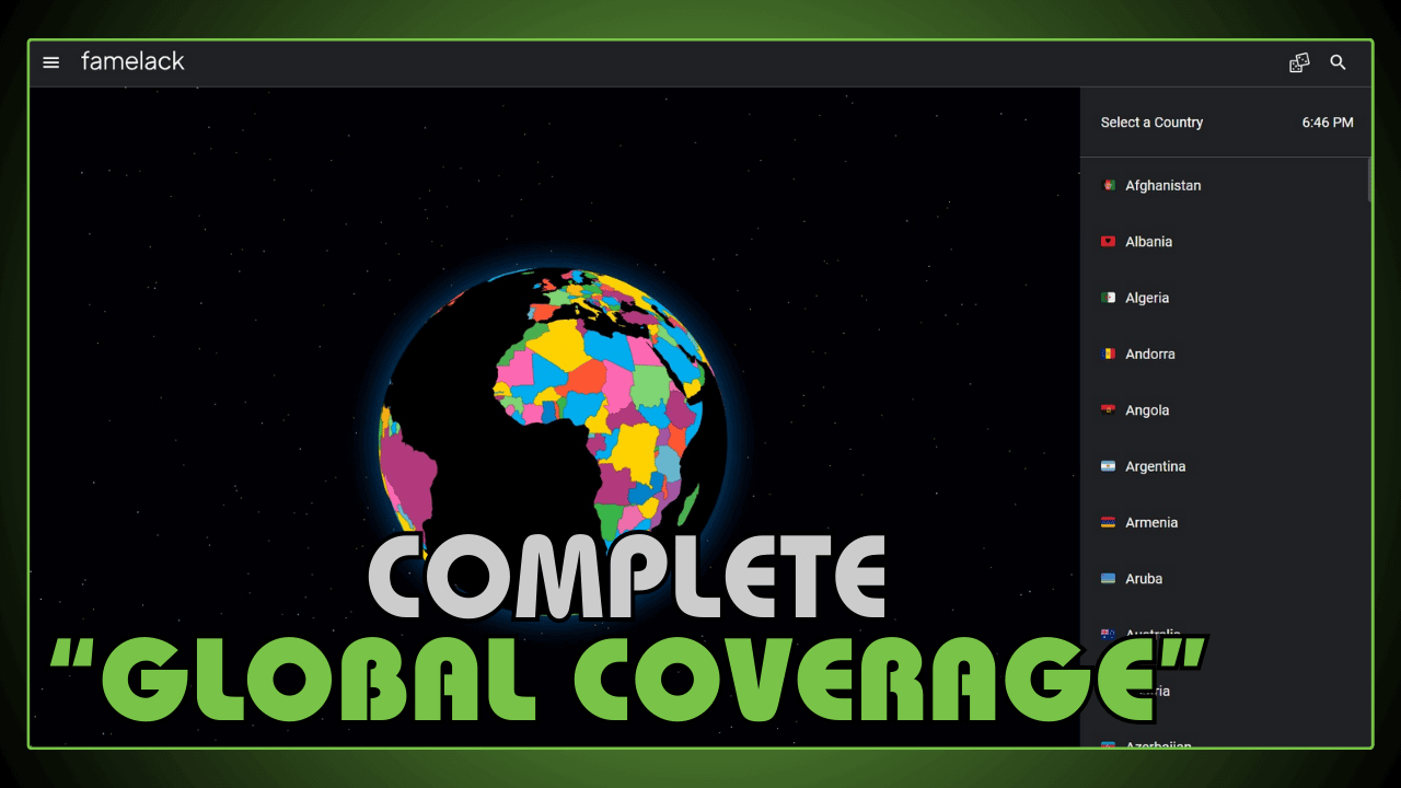 Complete Global Coverage
