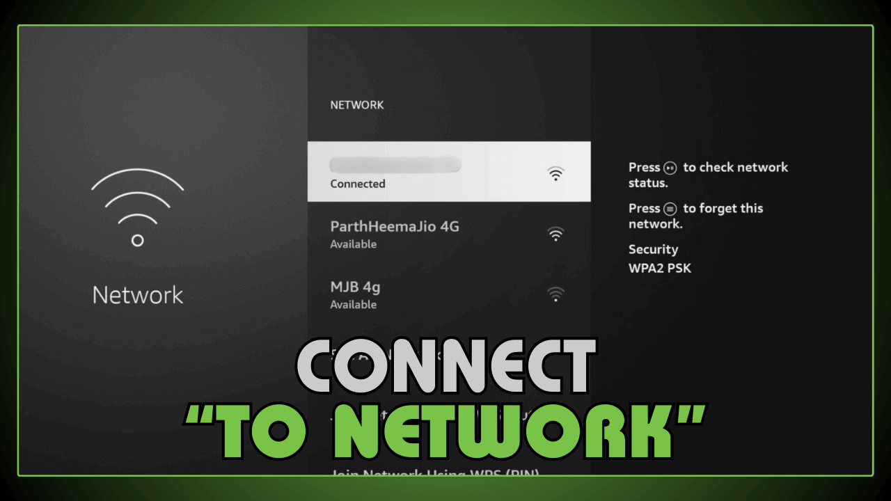 Connect to Network