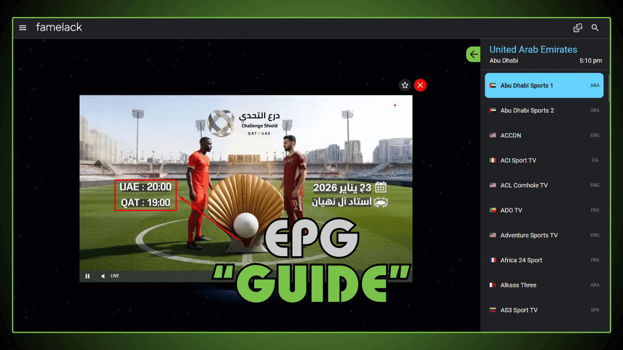EPG Guide