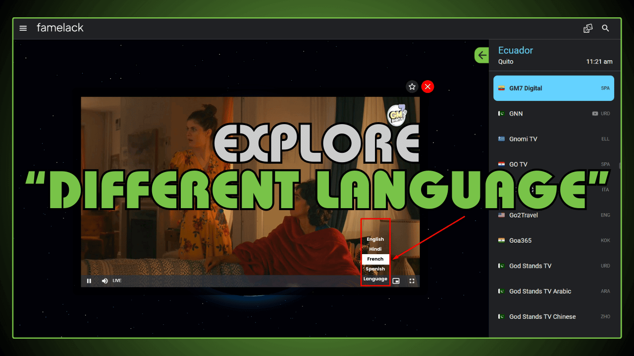 Explore Different Languages