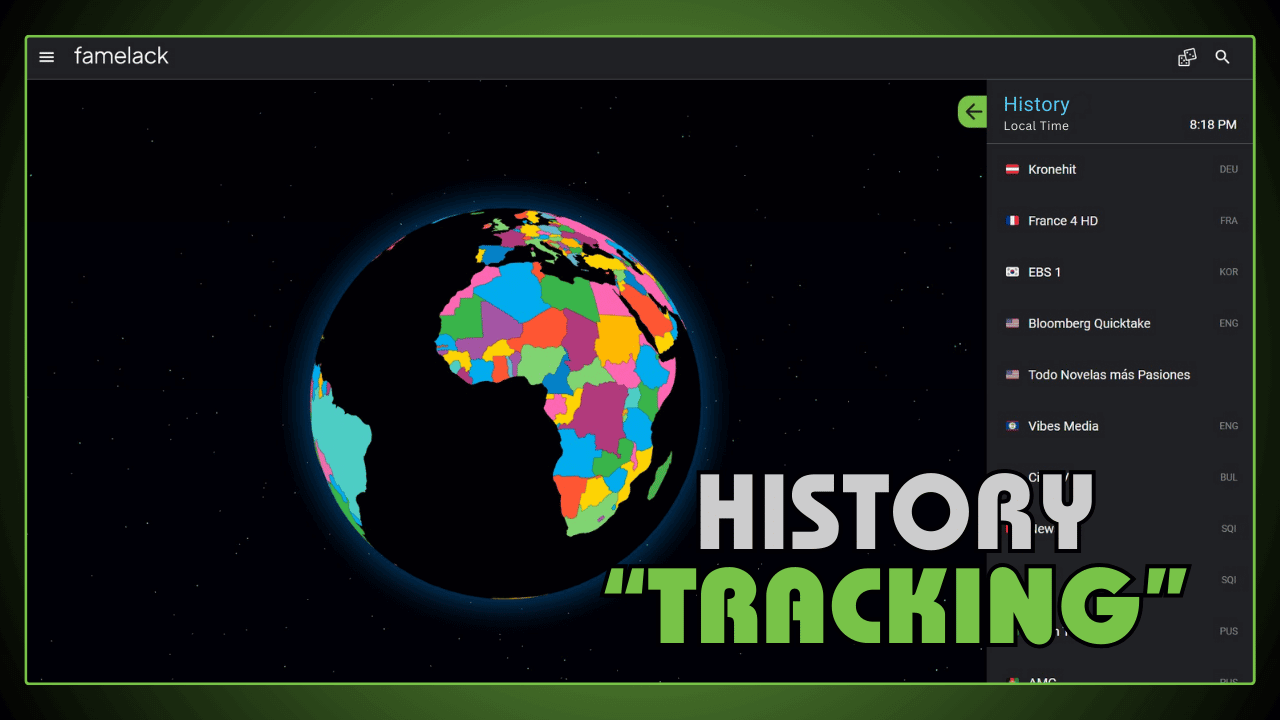 History Tracking