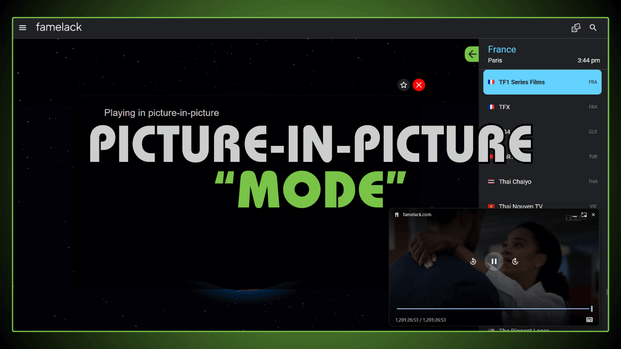 Picture-in-Picture Mode