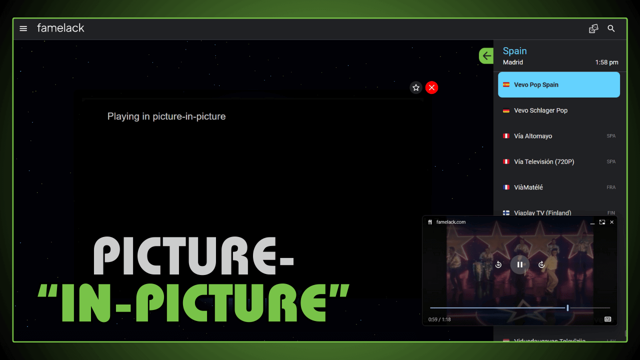 Picture-in-Picture