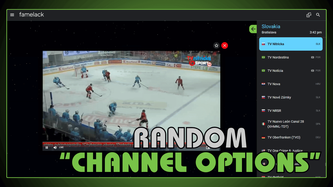 Random Channel Option