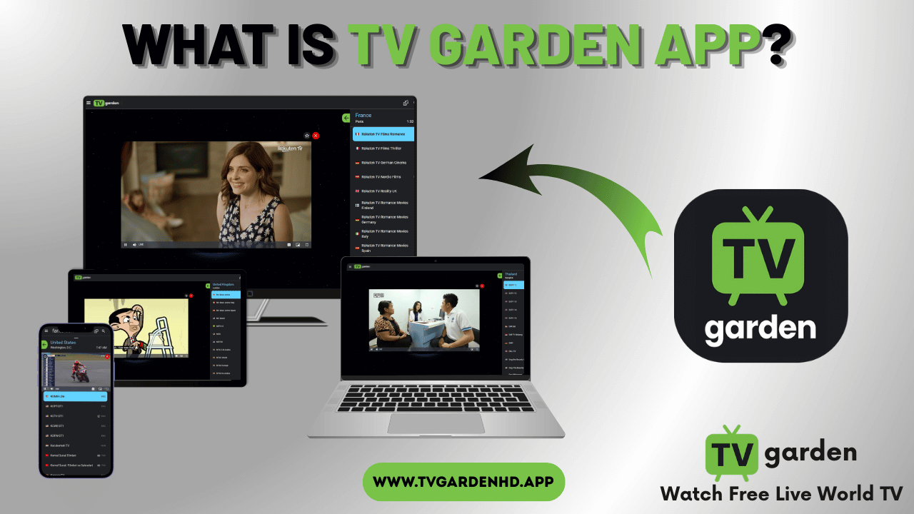 What is TV Garden App