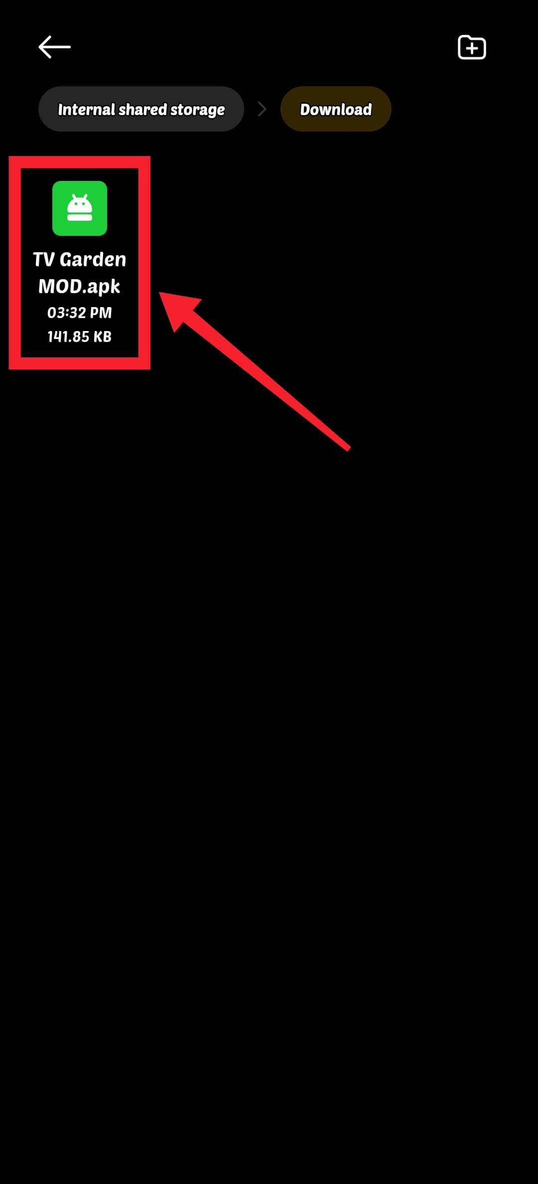 Locate Downloaded File