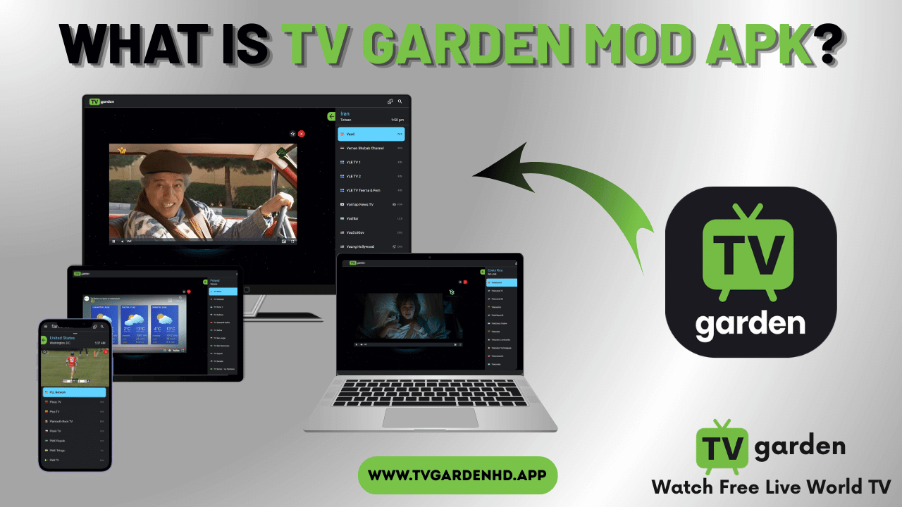 What is TV Garden MOD APK